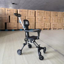 Stroller baby light small trip Super One key car 0 3 years old folding one year old can sit can lie wide