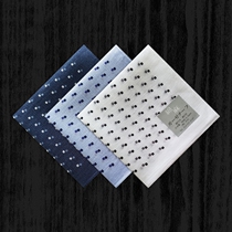  Made in Japan cotton and linen mens handkerchief sweat-absorbing thin handkerchief mens business mens handkerchief square point soft and breathable