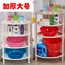 Bathroom shelf toilet triangle washstand hand washing bathroom storage toilet storage plastic shelf landing