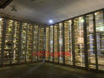 Foshan custom stainless steel wine rack bar stainless steel wine cabinet home Modern floor plating gold wine rack