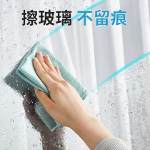 Glass artifact household window cleaning table mirror cleaning tool special cleaning special double-sided scrubbing brush