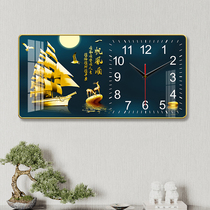 Watch wall wall quartz silence free punch 2022 Mong mansion decoration fashion
