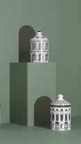 80 vintage time Nordic neoclassical art portraits with architectural storage jar ceramic decorative jars