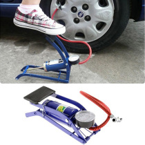 Foot pump high pressure Mini Portable bicycle electric car motorcycle car family foot air pump