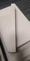 Binding Off-white cardboard clip strip Document drawing pad strip File certificate binding pad strip pressure strip