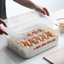 Kitchen Fridge Egg Box Breathable Preservation Containing box Home Debris Storage Box Plastic Frame 24 Gegg ToEgg