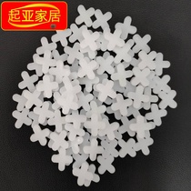 8mm8 centimeter ceramic tile cross seam card External wall fixed rubber left seam Plastic pure solid locator paste tile card