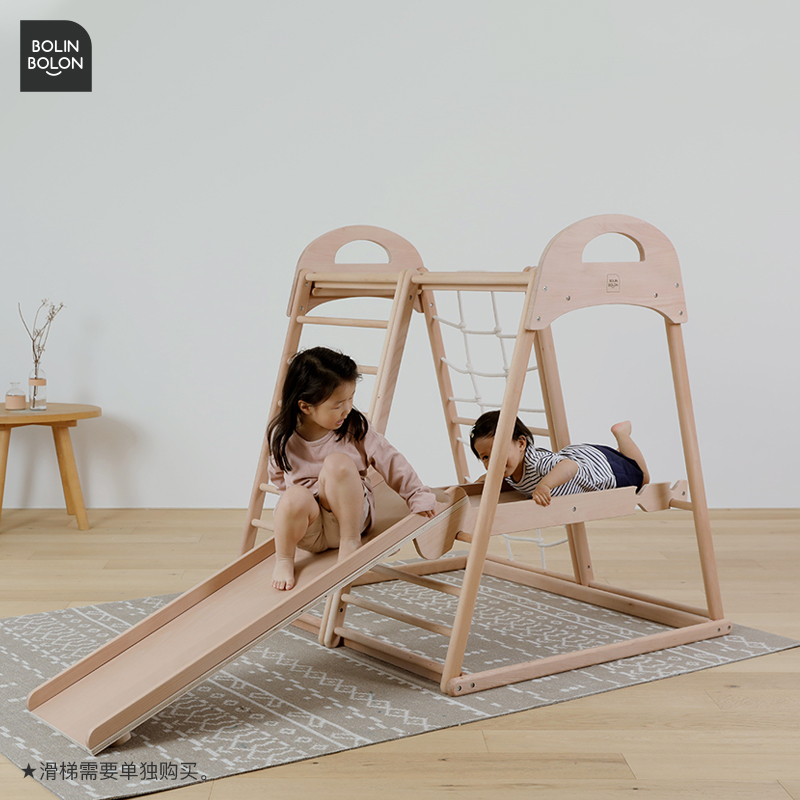 indoor wooden climbing toys for toddlers