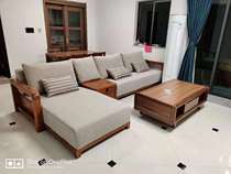 Jen Hao Modica Solid Wood Corner Sofa