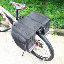 Mountain bike Bike Rear pack Large capacity Drag Pack Waterproof Shelf Hump Backseat Tailback Bag for long-distance ride-hailing equipment