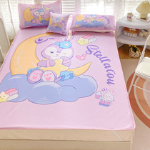 Cartoon ice wire cool childhood girl summer cool ice wire student seat two pieces of star rabbit can wash