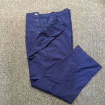 Old 87-style sea summer pants blue true summer pants big waist big waist pants thin summer trousers