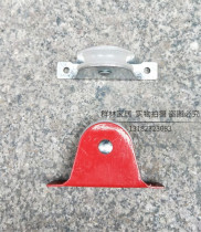 Single double word elevator Aluminum alloy telescopic rope engineering ladder accessories Pulley wheel thickened wheel