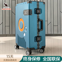 Kangaroo trolley box men and women 20-inch ultra-quiet suitcase net red new 24 password travel boarding suitcase 26