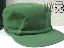 Retired 87-style camouflage cap soldier hat big flower flat top military cap military green old model 87 training cap distribution inventory