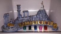 Mythological Museum 30th anniversary exhibition Gold Holy Chest Full set Ophiuchus five Xiaoqiang dark Holy Chest scene