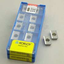 Original SOUTH KOREA KORLOY CHLOE BLADE APKT1604PDFR-MA H01 IMPORTED ALUMINUM WITH MILLING CUTTER SHEET