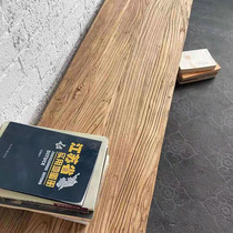 Old Elm Wood Strip Bench Solid Wood Table Bench Wood Long Bench Wooden Bench Wood Log Weathering Wood Grain Home Change Shoes Stool Folk Juku