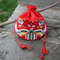 Dragon Boat Festival Sachet Sachet Sachet Embroidery Ethnic Wind Pocket Empty Bag Sachet Small Gift Court