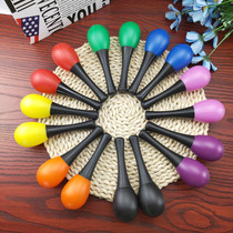 Newborn Baby Baby Bell percussion instrument can gnaw early education puzzle small sand hammer toy red grip training