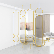 Beauty salon glass screen bedroom shielding partition decoration living room simple modern B & B entrance entrance Net Red