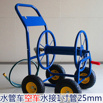 Large-scale frame-type winder wheel-type pipe winding machine water pipe rack water truck pipe receiver pipe winder storage and cleaning