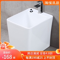 Ceramic small mop pool balcony mop pool floor standing home toilet mop basin wash mop basin floor mop Basin