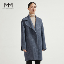 The same style MM Mai Meng winter new fashion wool double-sided wool coat in the mall 518A270161Q