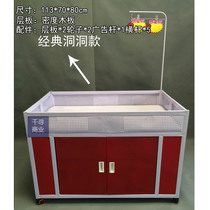 Supermarket promotion car dump truck special car supermarket flower shelf clothing promotion table folding car