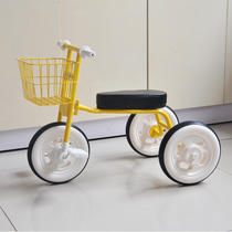 Childrens tricycle 2-3-4 years old baby bicycle Childrens bicycle Light stroller Simple bicycle