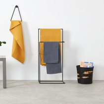 Nordic floor bathroom mini towel rack toilet towel rack rag hanging bedroom hanger storage rack