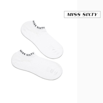 Miss Sixty2020春季新款时尚字母弹力棉质混纺船袜短袜子女