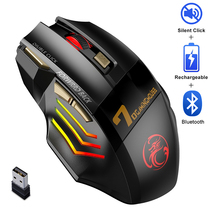 Rechargeable Bluetooth Mouse Wireless PC Gamer Mouse Compute