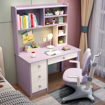 Children Desk Solid Wood Computer Study Table And Chairs Suit Home Office Desk Bedroom Teen Student Writing Desk