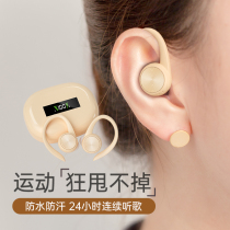 Wireless Bluetooth headset hanging ear sports special high-end noise reduction binaural running super long standby battery life male Lady 2021 new fitness can talk high sound quality game Android Universal