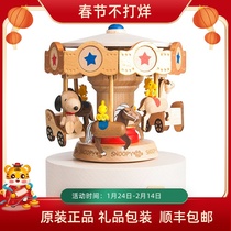 Taiwan jeancard Wooden Rotating Snoopy Series Music Box Music Box Valentine's Day Gift Birthday Creativity
