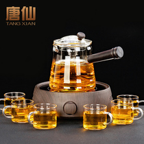 Electric ceramic stove Tea maker White tea special pot Old white tea special teapot Glass steaming teapot Puer steaming teapot