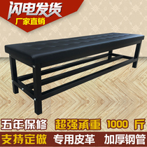 Long stool soft bag bathroom dressing room bench fitting room changing stool rectangular rest stool sofa stool shoe stool