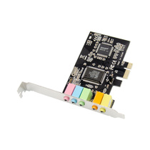 pcie pci-e sound card Desktop sound card Built-in sound card CMI8738 National free shipping insurance