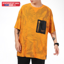 Timbaland short-sleeved mens 2021 summer new sportswear outdoor T-shirt casual training half-sleeve A2CFYAR8