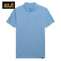 Wolf claw mens 2021 summer new outdoor leisure polo shirt moisture-absorbing breathable dry short-sleeved T-shirt 5820011