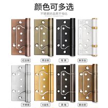 Ivory White 15 axis true bearing 3 0 foot thick stainless steel slotting 4 inch child mother hinge room wooden door butterfly loose leaf