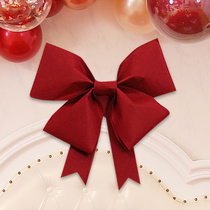 ins Net red oversized bow wedding room supplies Daquan decoration wedding room layout small red book material package