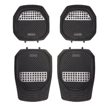 Car mat Universal 4-piece PVC waterproof non-slip mat Four Seasons car mat
