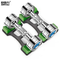 Pure steel dumbbell Mens Fitness equipment household electroplating Yalu 2kg5kg 10 adjustable pure steel Lady dumbbell
