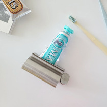 304 Stainless Steel Sloth People Squeeze Toothpaste Thever Children Semiautomatic Swivel Home Wash Face Milk Skin-care Products Squeezer