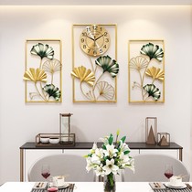 New Chinese watch and clock clock living room modern simple atmosphere fashion home Chinese style decorative clock Net red creative
