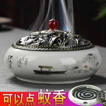 Mosquito oven home large indoor sandalwood Pani bedroom agarwood incense box toilet deodorant aromatherapy stove