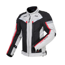 Riding suit Mens motorcycle suit Winter waterproof and fall-proof breathable four seasons warm motorcycle racing suit Motorcycle travel rainproof