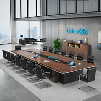 Office furniture large conference table long table conference room table and chair combination simple modern negotiation table Training Desk